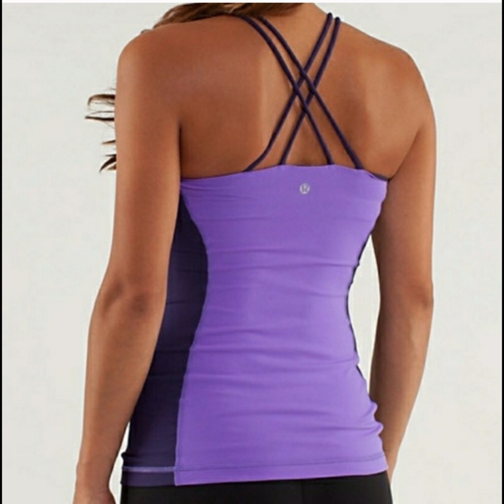 💜Lululemon Virtuous High Neck Tank